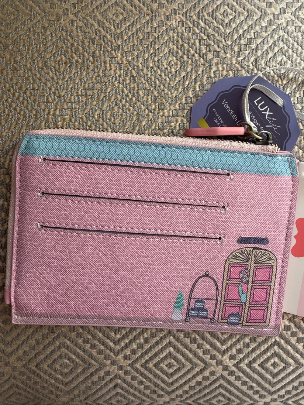 VENDULA The Grand Hotel Shaped Coin Purse NWT